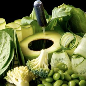 Raw Green Salad (Зелёный салат из сырых овощей)
